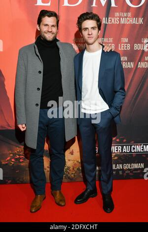 Alexis Michalik Alexis Michalik and Thomas Soliveres attend the Edmond Premiere at cinema  Gaumont Beaugrenelle on December 17, 2018 in Paris, France. Photo by  Laurent Zabulon/ABACAPRESS.COM Stock Photo - Alamy