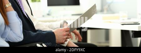 Hardworking colleagues in office Stock Photo
