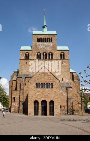 geography / travel, Germany, North Rhine-Westphalia, Minden, cathedral, Additional-Rights-Clearance-Info-Not-Available Stock Photo