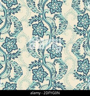 floral seamless pattern. colorful vector background Stock Vector