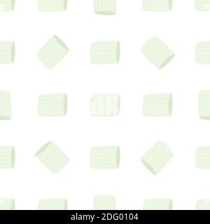 Illustration on theme of bright pattern green onion, vegetable root for seal. Vegetable pattern consisting of beautiful green onion, many root. Simple Stock Vector