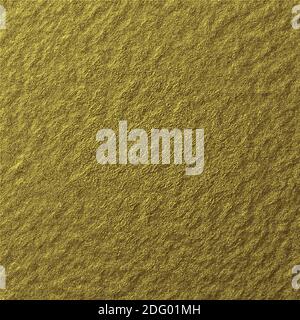 Detailed illustration of a gold foil texture in macro scale Stock Photo