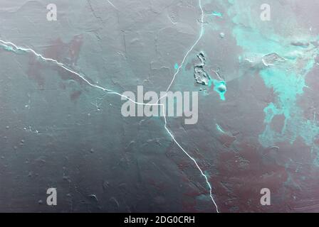 Aqua blue abctract wall background Stock Photo