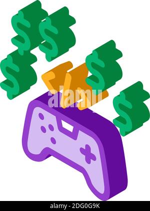 game coding and sell icon vector outline illustration Stock Vector ...