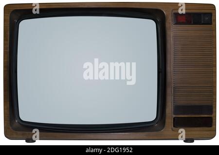 Retro television Stock Photo