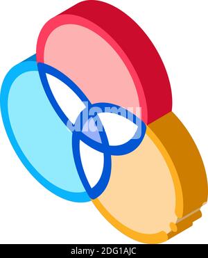 balance round figures icon vector outline illustration Stock Vector ...