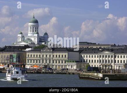 Helsinki Downtown Stock Photo