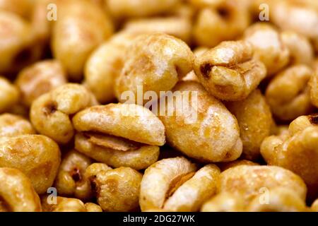 Honey Monster Wheat Puffs Stock Photo