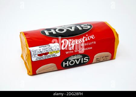 Jacobs Hovis Digestive Biscuits Stock Photo