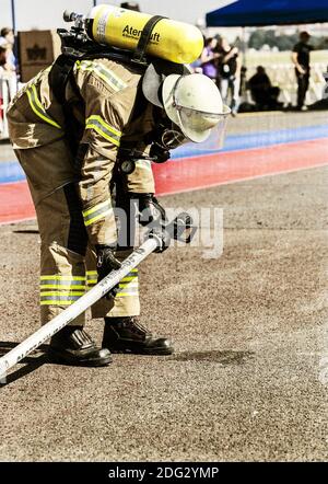 Water hose Stock Photo