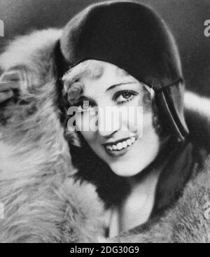 MARION DAVIES (1897-1961) American film actress,, producer, screenwriter and philanthropist, about 1925. Stock Photo