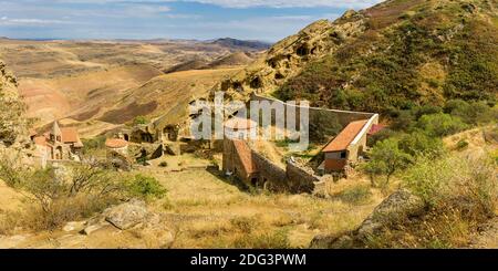 David Gareja Monastery complex, Sagarejo Municipality, Kakhetia, Georgia Stock Photo