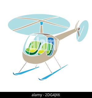 Helicopter Stock Photo