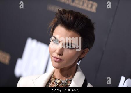 Ruby Rose attends the premiere of John Wick: Chapter 2 at ArcLight Hollywood on January 30, 2017 in Los Angeles, CA, USA. Photo by Lionel Hahn/ABACAPRESS.COM Stock Photo