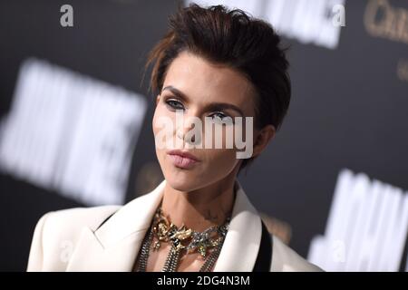 Ruby Rose attends the premiere of John Wick: Chapter 2 at ArcLight Hollywood on January 30, 2017 in Los Angeles, CA, USA. Photo by Lionel Hahn/ABACAPRESS.COM Stock Photo