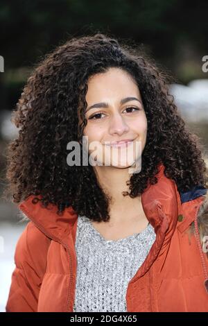 Ines Melab assiste au photocall du film Agathe Koltes lors du 19eme