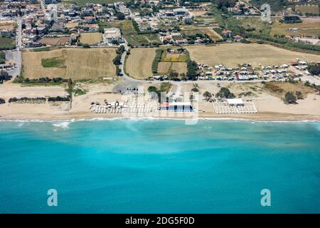 Beach section Stock Photo