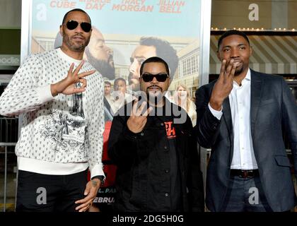 Ice Cube attends the premiere of Warner Bros. Pictures' 'Fist Fight' on February 13, 2017 in Los Angeles, CA, USA. Photo by Lionel Hahn/ABACAPRESS.COM Stock Photo