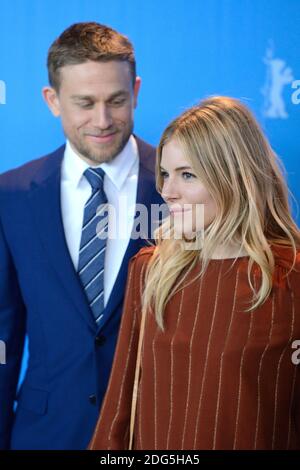 Charlie Hunnam and Sienna Miller attending The Lost City of Z Photocall during the 67th Berlin International Film Festival (Berlinale) in Berlin, Germany on Februay 14, 2017. Photo by Aurore Marechal/ABACAPRESS.COM Stock Photo