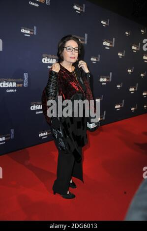 Nana Mouskouri during the 42nd Annual Cesar Film Awards ceremony held at the Salle Pleyel in Paris, France on February 24, 2017. Photo by Alban Wyters/ABACAPRESS.COM Stock Photo