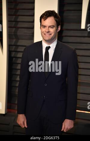 Bill Hader attending Vanity Fair Oscar Party 2017 Celebrating the 89th Annual Academy Awards at The Wallis Annenberg Center for the Performing Arts in Los Angeles, CA, USA, on February 26, 2017. Photo by David Niviere/ABACAPRESS.COM Stock Photo