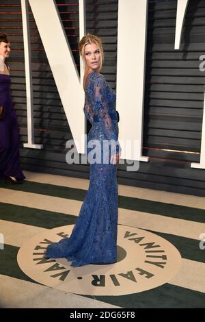 Nina Adgal arriving at the Vanity Fair Oscar Party in Beverly Hills