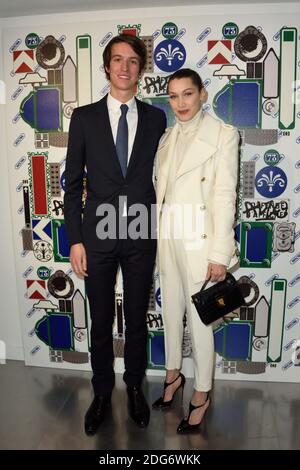 Bella Hadid, Alexandre Arnault attending the Opening of the Boutique Rimowa  - 73 Rue du Faubourg Saint Honore in Paris, France. on March 6, 2017. Photo  by Alban Wyters/ABACAPRESS.COM Stock Photo - Alamy