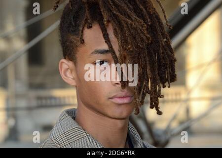 LouisVuitton's top muses and fans gathered today in Paris at the Musé, jaden smith
