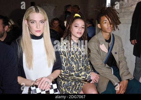 Jaden Smith Attending Louis Vuitton Womenswear Editorial Stock