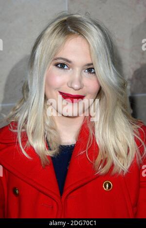 Adele Exarchopoulos (pregnant) and Camille Seydoux attending the photocall  held before the Louis Vuitton show during