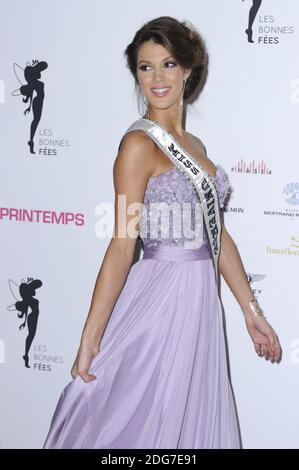 Iris Mittenaere, Miss Universe (originally from North of France) attends 'Les Bonnes Fees' first charity gala at Hotel d'Evreux, on March 20, 2017 in Paris, France. Photo Edouard BERNAUX/ABACAPRESS.COM Stock Photo
