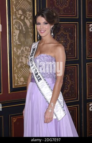 Iris Mittenaere, Miss Universe (originally from North of France and Miss France 2016) attends 'Les Bonnes Fees' first charity gala at Hotel d'Evreux, on March 20, 2017 in Paris, France. Photo Edouard BERNAUX/ABACAPRESS.COM Stock Photo
