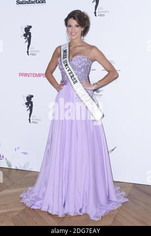 Iris Mittenaere, Miss Universe (originally from North of France and Miss France 2016) attends 'Les Bonnes Fees' first charity gala at Hotel d'Evreux, on March 20, 2017 in Paris, France. Photo Edouard BERNAUX/ABACAPRESS.COM Stock Photo
