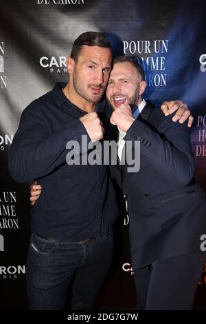 Thierry Martino et Sylvain Potard lors de la soiree de lancement du