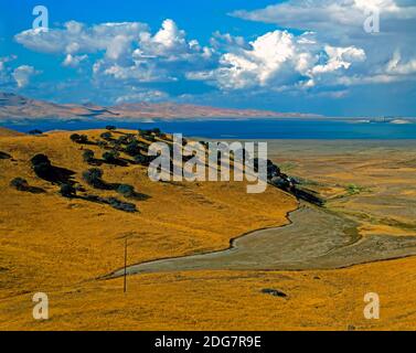 San Luis Reservoir, California Stock Photo