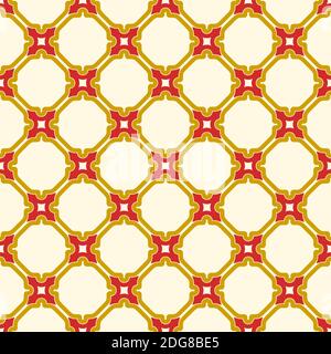 Seamless Pattern in Arabian Style Stock Photo