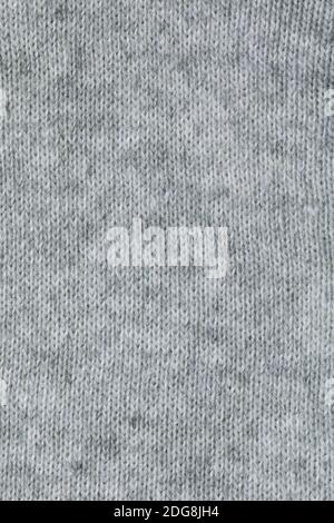 light gray melange or heather fabric texture background. Stock Photo