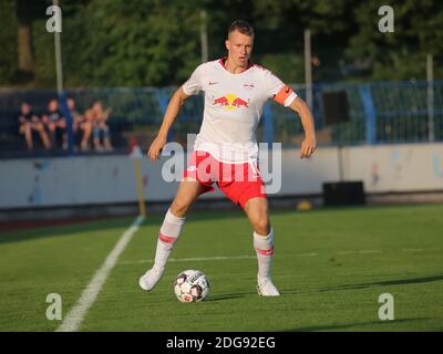 German soccer player Lukas Klostermann from RB Leipzig after a friendly against FC Grimma 20.07.2018 Stock Photo