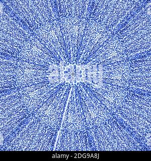 Radial Sacred Geometric Pattern Stock Photo
