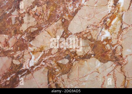 Natural beige, pink marble texture background Stock Photo