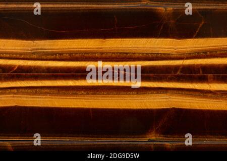 Tiger eye stone texture background Stock Photo