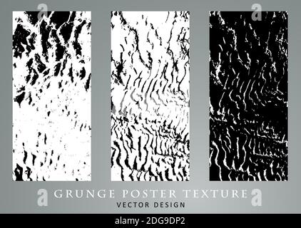Grunge white and black wall background. Vector illustration. Stock Vector
