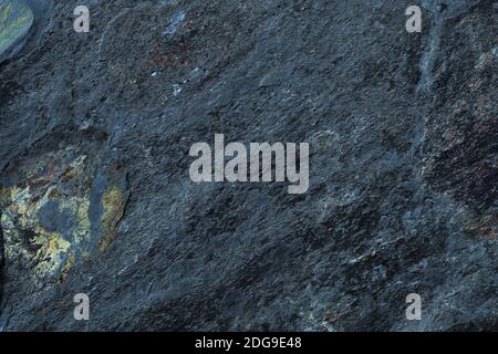 Dark Painted Scratched Rough Surface Texture or Background Stock Photo