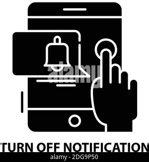 turn off glyph icon vector illustration Stock Vector Image & Art - Alamy