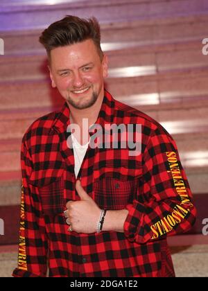 German singer Ben Zucker after the ARD TV show Advent Festival of 100,000 lights 01.12.2018 in Suhl Stock Photo