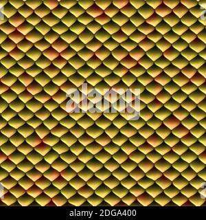 Seamless texture of reflecting metallic dragon scales. Reptile skin  pattern. Fish scales texture. Shingles roof texture Stock Photo - Alamy