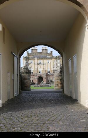 Culzean Castle , South Ayrshire, Scotland, UK. Scottish National Trust property Stock Photo