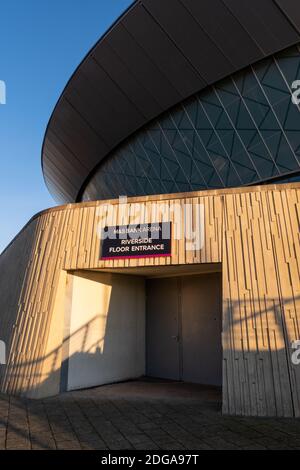 The exterior of the M&S Bank Arena in Liverpool Merseyside December 2020 Stock Photo