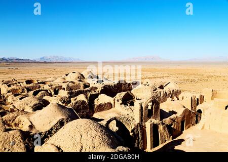 In iran the old  castle Stock Photo