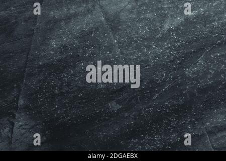 Background From the Black Stone Texture on the Wall With Grunge and Scratch Stock Photo